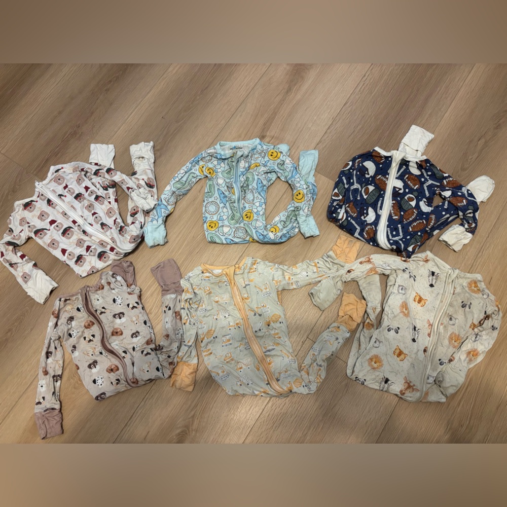 LOT of Little One Shop pajamas